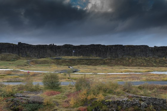 Altinget, Tingvoldene (Þingvellir). Foto: Einar Guðsteinsson 