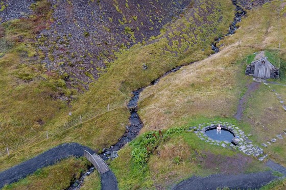 Løgerne (Laugar). Foto: Einar Guðsteinsson