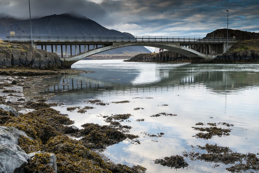 Bragsund (Brákarsund). Foto: Einar Guðsteinsson 